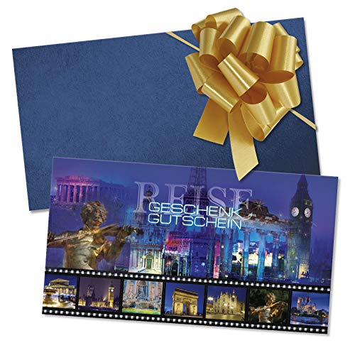 GESCHENKGUTSCHEINcom by POS-HAUER. Gutschein-Set. 10x Gutschein + Kuvert + Schleife. Für Reisebüros Reise Flugreise Busreise, blanko zum selber Ausfüllen. GESCHENKGUTSCHEINcom by POS-HAUER. Gutschein-Set. 10x Gutschein + Kuvert + Schleife. Für Reisebüros Reise Flugreise Busreise, blanko zum selber Ausfüllen. von GESCHENKGUTSCHEINcom by POS-HAUER