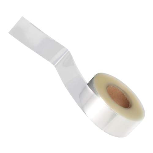 GETAJGHSD 1 Rolle Etikettenschutzfolie, Transparentes Klebeband, Aufkleberschutzfolien, Barcode Etiketten, Transparente Aufkleber, Wasserdichte Etikettenaufkleber, Selbstklebende von GETAJGHSD
