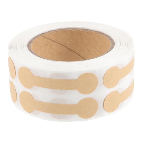 GETAJGHSD 1 Rolle Geschenkanhänger Aufkleber, Schmuckanhänger Aufkleber, Blanke Schmuckanhänger, Schmucketiketten, Halskettenanhänger Zum Verkauf Von Schmuck, Blanke Schmuckanhänger, von GETAJGHSD