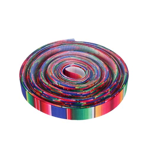 GETAJGHSD 1 Rolle Mexikanisches Fiesta-band, Buntes Serape-band, Ideal Für Cinco De Mayo, Diy-geschenkverpackung, Partydekoration, Haarschleifen Und Nähzubehör B GETAJGHSD 1 Rolle Mexikanisches Fiesta-band, Buntes Serape-band, Ideal Für Cinco De Mayo, Diy-geschenkverpackung, Partydekoration, Haarschleifen Und Nähzubehör B von GETAJGHSD