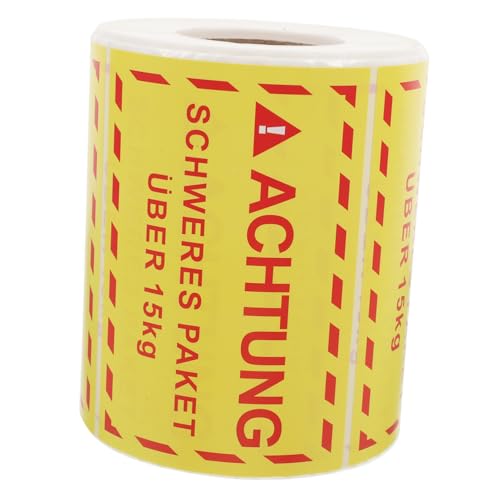 GETAJGHSD 1 Rolle Übergewichtsetikett, Versand, Vorsicht, Schwere Aufkleber, Versand Warnaufkleber, Warnband Für Schweres Gewicht, Lager Handhabung, Vorsichtsaufkleber, Aufkleber Für GETAJGHSD 1 Rolle Übergewichtsetikett, Versand, Vorsicht, Schwere Aufkleber, Versand Warnaufkleber, Warnband Für Schweres Gewicht, Lager Handhabung, Vorsichtsaufkleber, Aufkleber Für von GETAJGHSD