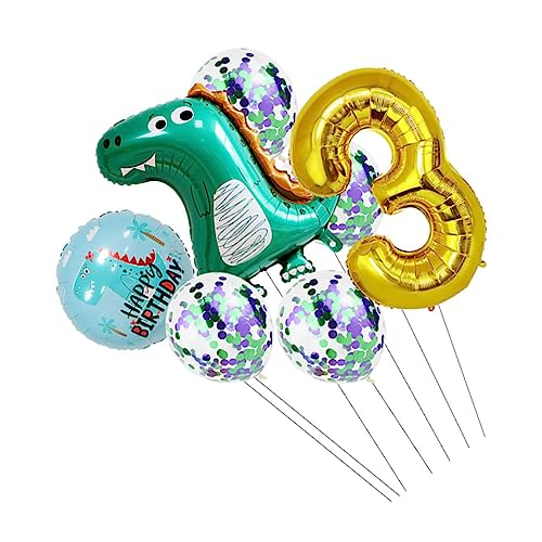 GETAJGHSD 3D Dinosaurier Geburtstag Party Dekorationen Luftballons Folie Ballons Set Dinosaurier Ballon Geburtstag Party Dekorationen GETAJGHSD 3D Dinosaurier Geburtstag Party Dekorationen Luftballons Folie Ballons Set Dinosaurier Ballon Geburtstag Party Dekorationen von GETAJGHSD