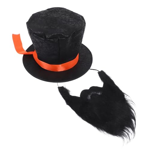 GETAJGHSD 1 Satz Schwarzer Filzhut für Cosplay Halloween Anlässe Geburtstagsfeiern Maskerade Karneval Leichte und Tragbare Kostümzubehör GETAJGHSD 1 Satz Schwarzer Filzhut für Cosplay Halloween Anlässe Geburtstagsfeiern Maskerade Karneval Leichte und Tragbare Kostümzubehör von GETAJGHSD