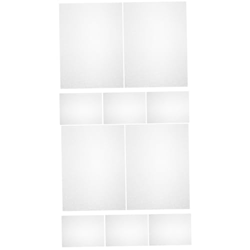 GETAJGHSD 10 Blätter Simuliertes Wassertexturpapier, Künstliche Flussufer, Künstlicher Bach, Kunststoff Flussufer, Sandtisch Versorgung, Kunststoff Wasserwellen Felsufer, Sandtisch, von GETAJGHSD