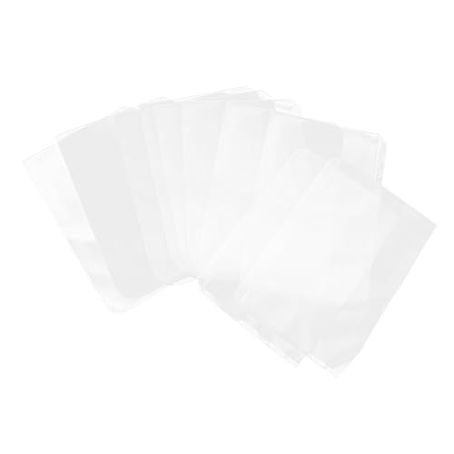 GETAJGHSD 10 Stück Informationstasche, Transparente Aktentasche, Pvc Ordnertasche, A5 Größe, Ordnertaschen, Transparente Dokumententaschen, Aufbewahrungstasche Mit Reißverschluss, von GETAJGHSD