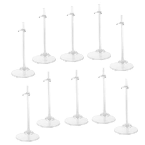 GETAJGHSD 10stücke Puppenständer Aus Kunststoff Stabiler Displayhalter Für Dolls Für Schaufensterdekoration Und Sammlungen Zuverlässige Unterstützung Für Puppen Und Actionfiguren von GETAJGHSD