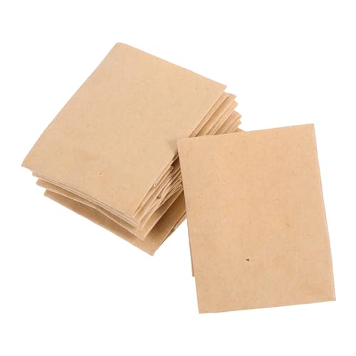 GETAJGHSD 12 Stck. Mini -papiertüte Puppe Machen Sie Mini-Essen Tasche Klein Miniatur Winzig Khaki von GETAJGHSD