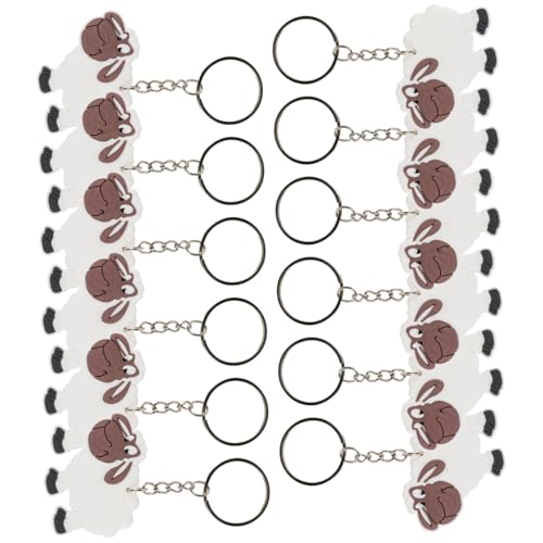 GETAJGHSD 12 Stück Schaf Schlüsselanhänger, Schaf Ornament, Tier Schlüsselanhänger, Tier Charme, Lamm Schlüsselanhänger, Tier Partygeschenk, Cartoon Tier Anhänger, Hängender Schaf Charme, GETAJGHSD 12 Stück Schaf Schlüsselanhänger, Schaf Ornament, Tier Schlüsselanhänger, Tier Charme, Lamm Schlüsselanhänger, Tier Partygeschenk, Cartoon Tier Anhänger, Hängender Schaf Charme, von GETAJGHSD