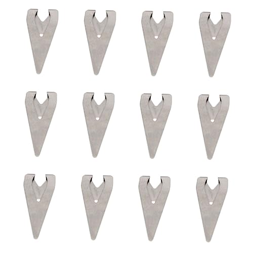 GETAJGHSD 12 Stück Teiliges Vintage Metall Lesezeichen Clips aus Edelstahl Leichte Langlebige Buchseitenhalter mit Kreativem Retro design Vielseitig Einsetzbar für Bücher und Schreibwaren von GETAJGHSD