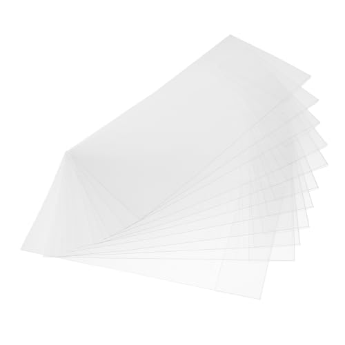 GETAJGHSD 12 Teiliges Transparentes Etikettenset, Regalhakenetikett, Kunststoffetikett, Kartenstreifen, Pvc Etikett Für Convenience Stores, Supermarktetikett, Bibliotheksetikettenclip, 12 von GETAJGHSD