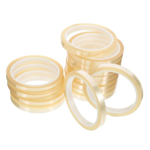 GETAJGHSD 15 Stück Hochtemperaturbeständiges Klebeband, Professionelles Thermoband, Multifunktionales Isolierband, Haushalts Heizband, Klebeband Für Zuhause, Isolierband Für Die von GETAJGHSD