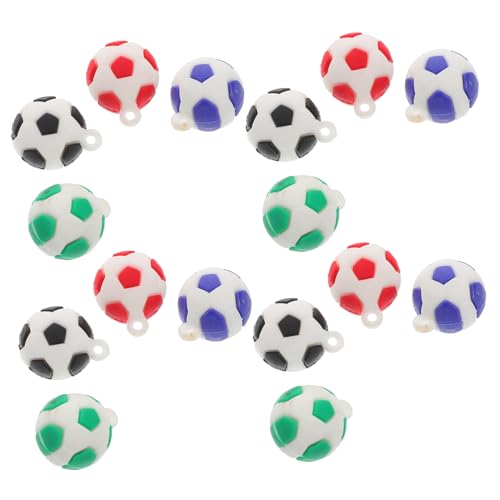 GETAJGHSD 16st Fußball-anhänger Halskettenanhänger Fußballparty Sportballdekoration Mesh-dekoration Kleines Fußball Mesh-seidenband Sportliche Reize Fußball Für Pvc-weichkleber GETAJGHSD 16st Fußball-anhänger Halskettenanhänger Fußballparty Sportballdekoration Mesh-dekoration Kleines Fußball Mesh-seidenband Sportliche Reize Fußball Für Pvc-weichkleber von GETAJGHSD