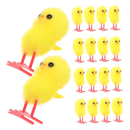 GETAJGHSD 18 Stück Osterküken Ornamente, Mini Hühner, Ausgestopfte Hühner, Osterhühner, Hühner, Ausgestopfte Tiere, Hühner, Osterküken Spielzeug, Osterparty, Baby Küken, Lustige Küken, GETAJGHSD 18 Stück Osterküken Ornamente, Mini Hühner, Ausgestopfte Hühner, Osterhühner, Hühner, Ausgestopfte Tiere, Hühner, Osterküken Spielzeug, Osterparty, Baby Küken, Lustige Küken, von GETAJGHSD
