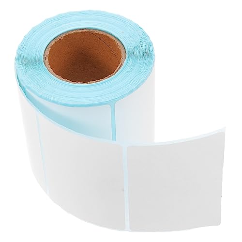 GETAJGHSD 1Rolle Wärmeetiketten Selbstklebend Thermotransfer Barcodeetiketten für Adress und Versandetiketten für Diverse Anwendungen Wasserfest und Leicht zu Reinigen von GETAJGHSD