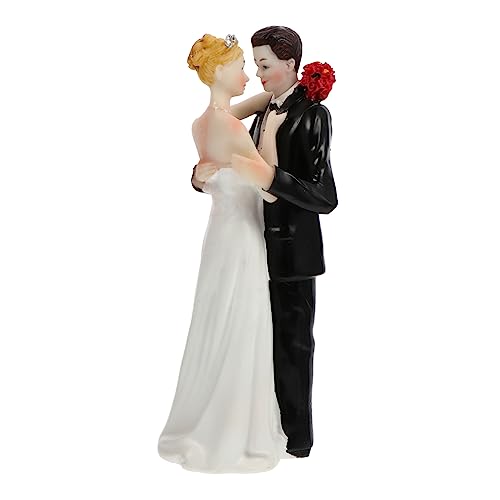 GETAJGHSD Einzigartiges Hochzeitstorte Harz Handwerk Kuchen Toers Hochzeit Party Kuchen Ornament Set GETAJGHSD Einzigartiges Hochzeitstorte Harz Handwerk Kuchen Toers Hochzeit Party Kuchen Ornament Set von GETAJGHSD