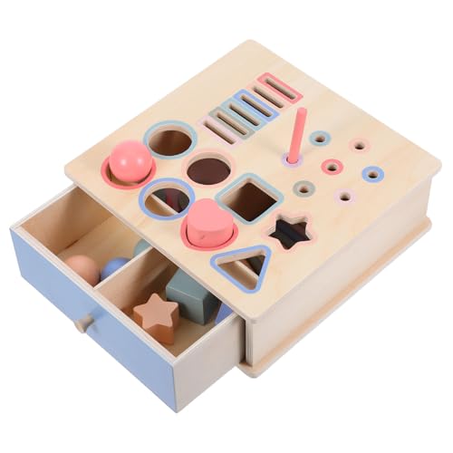 GETAJGHSD 1satz Montessori Holzspielzeug Für Kleinkinder Multifunktionale Sortierbox Und Formerkennung Geeignet Für Sicheres Lernspielzeug Für Frühkindliche Entwicklung GETAJGHSD 1satz Montessori Holzspielzeug Für Kleinkinder Multifunktionale Sortierbox Und Formerkennung Geeignet Für Sicheres Lernspielzeug Für Frühkindliche Entwicklung von GETAJGHSD