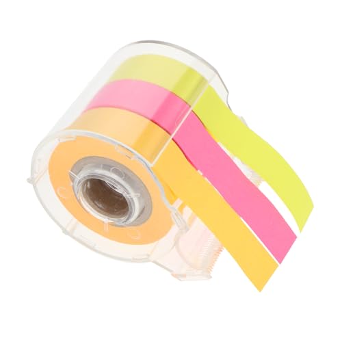 GETAJGHSD 1satz Selbstklebende Notizblöcke Mit Abreißfunktion Und Praktischer Tape-Dispenser Für Büro Und Zuhause Portable Memo Sticker von GETAJGHSD
