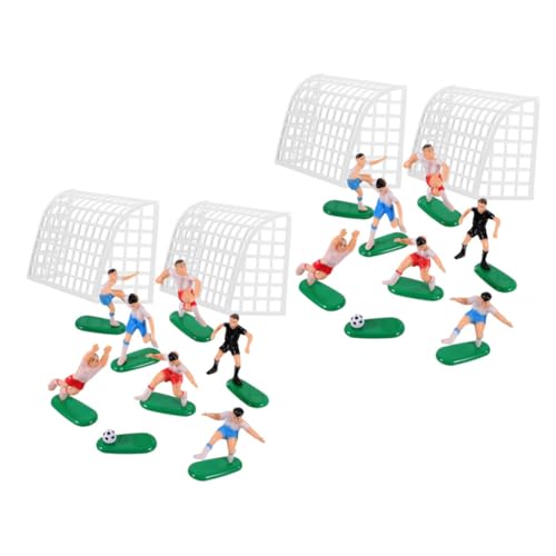 GETAJGHSD 2 Sets Kuchendekoration Fußball Kuchendekore Miniatur Fußball Kuchendekorationsdekor Fußball Partydekorationen Fußballdekor Für Kuchenlandschaftsbau Miniaturen Mini Fußballdekore von GETAJGHSD