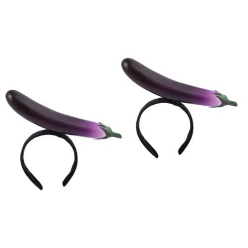 GETAJGHSD 2 Stück Auberginen Stirnband Bandana Alberne Stirnbänder Auberginen Haarband Auberginen Haarreifen Auberginen Kostüm Lustiges Stirnband Obst Stirnband Party GETAJGHSD 2 Stück Auberginen Stirnband Bandana Alberne Stirnbänder Auberginen Haarband Auberginen Haarreifen Auberginen Kostüm Lustiges Stirnband Obst Stirnband Party von GETAJGHSD