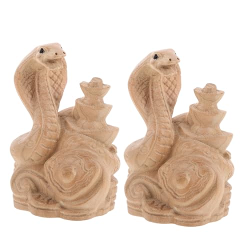 GETAJGHSD 2 Stück Jahr Der Schlange Holzschnitzerei Ornamente Neujahr Schlange Figur Schlangenjahr Geschnitzte Holzschlange Chinesisches Neujahr Schlangenornamente Schlangendekorationen GETAJGHSD 2 Stück Jahr Der Schlange Holzschnitzerei Ornamente Neujahr Schlange Figur Schlangenjahr Geschnitzte Holzschlange Chinesisches Neujahr Schlangenornamente Schlangendekorationen von GETAJGHSD