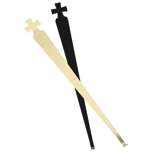 GETAJGHSD 2 Stück Kerzenlöscher mit Langem Griff Docht Dipper Zubehör für Kerzen Langlebiges Metall Docht Haken zum Einfachen Löschen von Kerzen GETAJGHSD 2 Stück Kerzenlöscher mit Langem Griff Docht Dipper Zubehör für Kerzen Langlebiges Metall Docht Haken zum Einfachen Löschen von Kerzen von GETAJGHSD