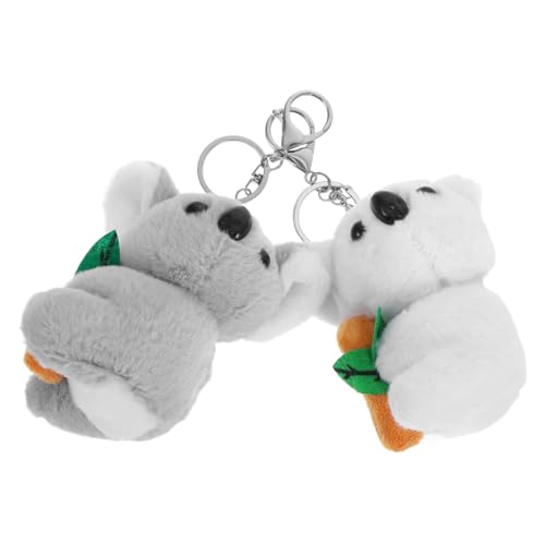 GETAJGHSD 2 Stück Koala Puppen Schlüsselanhänger, Hübscher Plüsch Schlüsselanhänger, Taschenanhänger, Stofftier Schlüsselanhänger, Plüschtier Schlüsselanhänger, Schlüsselanhänger, GETAJGHSD 2 Stück Koala Puppen Schlüsselanhänger, Hübscher Plüsch Schlüsselanhänger, Taschenanhänger, Stofftier Schlüsselanhänger, Plüschtier Schlüsselanhänger, Schlüsselanhänger, von GETAJGHSD