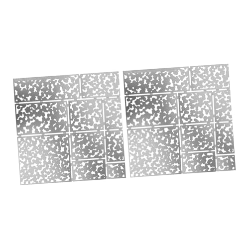 GETAJGHSD 2 Stück Sprühabdeckung Camo Stencil Schablonen Für Sprühlackierung Camo Paint Stencils Stencil Spray Camo Sprühlack Kit Sprühlack Stencil Sprühlack Muster Camouflage Stencils von GETAJGHSD