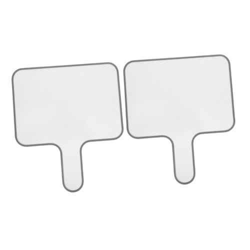 GETAJGHSD 2 Stück Tragbare Doppel Seitige Whiteboard Antwortpaddel Abwischbare Schreibtafel für Interaktive Spiele Unterricht und Antworten GETAJGHSD 2 Stück Tragbare Doppel Seitige Whiteboard Antwortpaddel Abwischbare Schreibtafel für Interaktive Spiele Unterricht und Antworten von GETAJGHSD