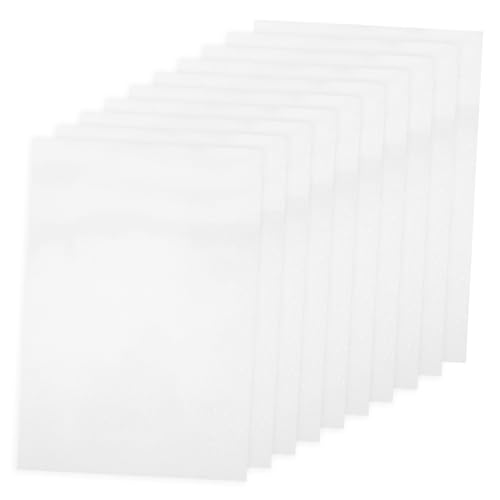 GETAJGHSD 20 Blatt Blatt Transparenter Fünfzackiger Sternaufkleber Farbdruckeraufkleber Selbstklebende Papieraufkleber Holografische Bastelaufkleber Farbpapier Zum Basteln Holografisches von GETAJGHSD
