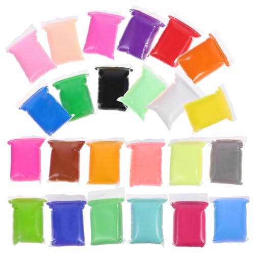 GETAJGHSD Spielzeug für Jungen und Mädchen Modelliermasse-Set in 24 Farben Ton-Bastelset Tonspielzeug Modellieren luftgetrockneter Ton leicht zu formender Ton GETAJGHSD Spielzeug für Jungen und Mädchen Modelliermasse-Set in 24 Farben Ton-Bastelset Tonspielzeug Modellieren luftgetrockneter Ton leicht zu formender Ton von GETAJGHSD