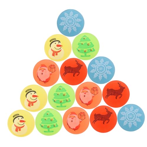 GETAJGHSD 24 Stück Kleine Hüpfbälle, Weihnachts Hüpfbälle, Weihnachtsparty , Weihnachtsparty Bälle, Lustige Hüpfbälle, Gummi Hüpfbälle, Hüpfbälle Für Partys, Weihnachts Hüpfbälle GETAJGHSD 24 Stück Kleine Hüpfbälle, Weihnachts Hüpfbälle, Weihnachtsparty , Weihnachtsparty Bälle, Lustige Hüpfbälle, Gummi Hüpfbälle, Hüpfbälle Für Partys, Weihnachts Hüpfbälle von GETAJGHSD