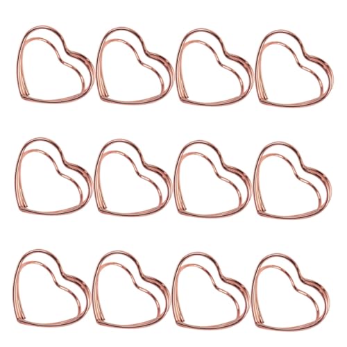GETAJGHSD 25 Stück Teiliges Metall Herzform Kartenhalter Platzkartenhalter für Hochzeiten Valentinstag Partys Vielseitig für Fotos Notizen Stabile Tischdekoration in Roségold und Langlebig GETAJGHSD 25 Stück Teiliges Metall Herzform Kartenhalter Platzkartenhalter für Hochzeiten Valentinstag Partys Vielseitig für Fotos Notizen Stabile Tischdekoration in Roségold und Langlebig von GETAJGHSD