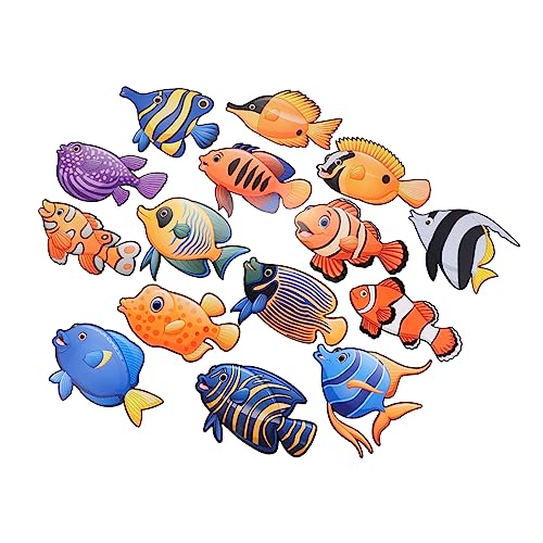 GETAJGHSD 3 Sätze Tropische Meerestiere Papier Ausschnitte Abnehmbare Wandsticker Diy Bastelmaterialien Leichte Kleine Deko für Klassenzimmer Party Spielzimmer und Pinnwand GETAJGHSD 3 Sätze Tropische Meerestiere Papier Ausschnitte Abnehmbare Wandsticker Diy Bastelmaterialien Leichte Kleine Deko für Klassenzimmer Party Spielzimmer und Pinnwand von GETAJGHSD