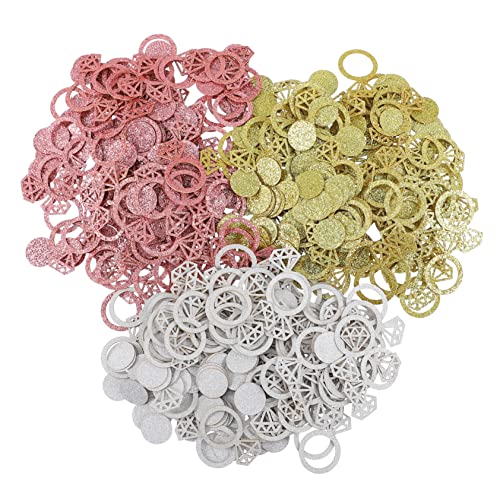 GETAJGHSD 3 Sets Party Deko Zubehör Geburtstags Tischkonfetti Roségold Dekorpapier Glitzerndes Konfetti GETAJGHSD 3 Sets Party Deko Zubehör Geburtstags Tischkonfetti Roségold Dekorpapier Glitzerndes Konfetti von GETAJGHSD