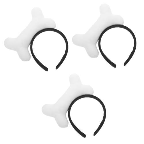 GETAJGHSD 3 Stück Knochen Stirnband, Haarschmuck, Cosplay Stirnbänder, Foto Requisiten Für Fotoautomaten, Cosplay Party, Kopfbedeckung, Cosplay Party Stirnband, Haarschmuck, Kostümzubehör GETAJGHSD 3 Stück Knochen Stirnband, Haarschmuck, Cosplay Stirnbänder, Foto Requisiten Für Fotoautomaten, Cosplay Party, Kopfbedeckung, Cosplay Party Stirnband, Haarschmuck, Kostümzubehör von GETAJGHSD