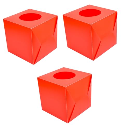 GETAJGHSD 3 Stück Verlosungsbox Rote Spenden und Abstimmungsbox für Veranstaltungen Tipps und Wettbewerbe aus Hochwertigem Kunststoff Transparentes Design für Faire Gewinnspiele GETAJGHSD 3 Stück Verlosungsbox Rote Spenden und Abstimmungsbox für Veranstaltungen Tipps und Wettbewerbe aus Hochwertigem Kunststoff Transparentes Design für Faire Gewinnspiele von GETAJGHSD