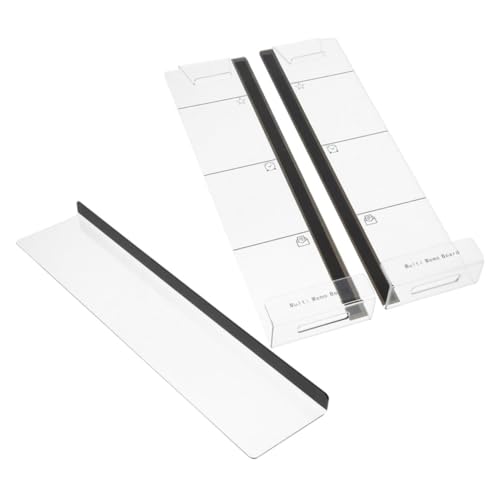 GETAJGHSD 3-teiliges Acryl-monitor-memoboard: Computerbildschirm, Linke Und Rechte Seite, Horizontales Panel, Notizhalter – Haftnotiz-panel Für Desktop-computer GETAJGHSD 3-teiliges Acryl-monitor-memoboard: Computerbildschirm, Linke Und Rechte Seite, Horizontales Panel, Notizhalter – Haftnotiz-panel Für Desktop-computer von GETAJGHSD