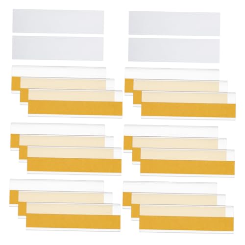 GETAJGHSD 30 Sets Selbstklebende Etikettentaschen, Transparente Etikettentaschen, Etikettenhalter, Etikettenhalter, Transparente Klebetaschen, Selbstklebende Namensschilder, Klebetaschen GETAJGHSD 30 Sets Selbstklebende Etikettentaschen, Transparente Etikettentaschen, Etikettenhalter, Etikettenhalter, Transparente Klebetaschen, Selbstklebende Namensschilder, Klebetaschen von GETAJGHSD