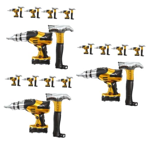 GETAJGHSD 30 Stk Technische Wartungswerkzeuge Hammer Ballon Aufblasbarer Bohrer Aufblasbares Konstruktionsspielzeug Ballongrößer Hand Der Ballonpumpe Ballon Haftet Lang Helium Aluminiumfolie GETAJGHSD 30 Stk Technische Wartungswerkzeuge Hammer Ballon Aufblasbarer Bohrer Aufblasbares Konstruktionsspielzeug Ballongrößer Hand Der Ballonpumpe Ballon Haftet Lang Helium Aluminiumfolie von GETAJGHSD