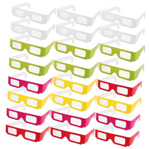 GETAJGHSD 30 Stück Rauchbrillen für Valentinstag Partyzubehör Classroom Rewards Geburtstagsparty Stylische Accessoires für Filmabende und Besondere Anlässe von GETAJGHSD