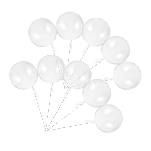 GETAJGHSD 35stücke Transparente Bobo-luftballons Für Hochzeiten Brautpartys Und Feierlichkeiten Vielseitige Dekoration Für Besondere Anlässe Design Klarer Ausführung von GETAJGHSD
