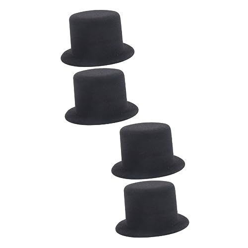 GETAJGHSD 4 Stück Mini Zylinder, Puppenhut, Mini Zylinder Aus Filz, Miniatur Puppenzylinder, Mini Zylinder Zum Basteln, Filz Zylinder, Mini Zylinder Für Puppen, Zylinder Zum Basteln, GETAJGHSD 4 Stück Mini Zylinder, Puppenhut, Mini Zylinder Aus Filz, Miniatur Puppenzylinder, Mini Zylinder Zum Basteln, Filz Zylinder, Mini Zylinder Für Puppen, Zylinder Zum Basteln, von GETAJGHSD