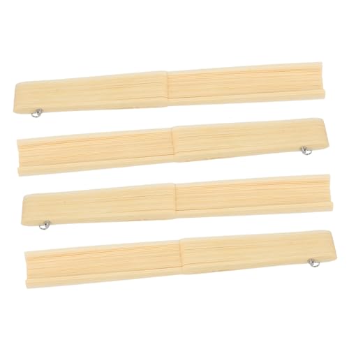 GETAJGHSD 4 Stück Teiliges Japanische Fächerrahmen aus Naturbelassenem Faltbare für DIY Handfächer Robust und Leicht für Traditionelle Dekoration und Kreatives Basteln GETAJGHSD 4 Stück Teiliges Japanische Fächerrahmen aus Naturbelassenem Faltbare für DIY Handfächer Robust und Leicht für Traditionelle Dekoration und Kreatives Basteln von GETAJGHSD