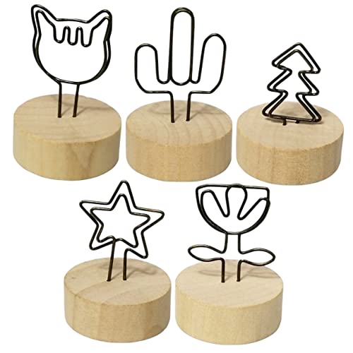 GETAJGHSD 5 Stück Tischkartenhalter Kreative Memo Clips Einfache Foto Ständer für Hochzeiten Feiern Tischdekoration und Veranstaltungen Stabile Basis Verschiedene Formen GETAJGHSD 5 Stück Tischkartenhalter Kreative Memo Clips Einfache Foto Ständer für Hochzeiten Feiern Tischdekoration und Veranstaltungen Stabile Basis Verschiedene Formen von GETAJGHSD