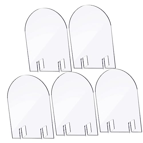 GETAJGHSD 5 Stück Wiederverwendbare Namenskarten Für Tischdekoration, Hochzeitstischkarten, Sitzplatzschilder, Transparente Namenskarten, Acryl Tischnummern, Party Ornament, Hochzeits GETAJGHSD 5 Stück Wiederverwendbare Namenskarten Für Tischdekoration, Hochzeitstischkarten, Sitzplatzschilder, Transparente Namenskarten, Acryl Tischnummern, Party Ornament, Hochzeits von GETAJGHSD
