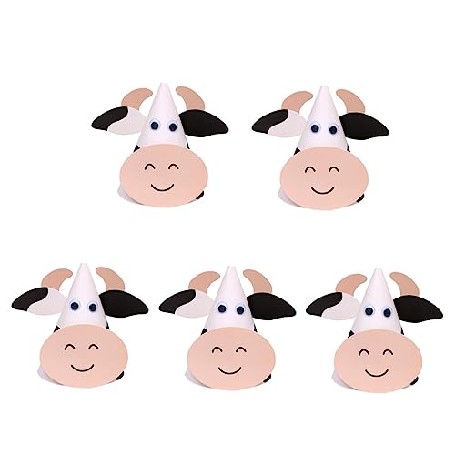 GETAJGHSD 5 Stücke DIY Hüte Cartoon Tier Stil Geburtstag Caps Party Favor Mützen Für Kinder GETAJGHSD 5 Stücke DIY Hüte Cartoon Tier Stil Geburtstag Caps Party Favor Mützen Für Kinder von GETAJGHSD