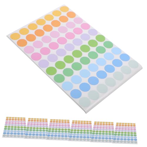 GETAJGHSD 50 Blatt Etikettenaufkleber Selbstklebende Punktaufkleber für Farbcodierung Beschriftung und Sortierung für Büro und Zuhause GETAJGHSD 50 Blatt Etikettenaufkleber Selbstklebende Punktaufkleber für Farbcodierung Beschriftung und Sortierung für Büro und Zuhause von GETAJGHSD