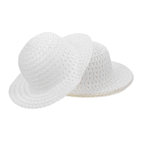 GETAJGHSD 5st Strohhutmalerei Für Kindermütze Kleinkind Mütze Mini-strohhüte Zum Basteln Lkw-hut Babymütze Puppenhüte Strohhut Für Kleinkinder Jungenhut Mini -strohhut Weiß GETAJGHSD 5st Strohhutmalerei Für Kindermütze Kleinkind Mütze Mini-strohhüte Zum Basteln Lkw-hut Babymütze Puppenhüte Strohhut Für Kleinkinder Jungenhut Mini -strohhut Weiß von GETAJGHSD