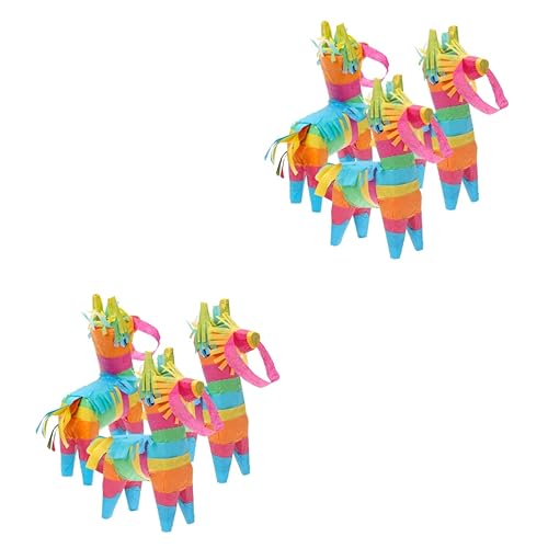 GETAJGHSD 6 Stk Mexikanische Piñata wandverkleidung wand polsterung kucheltier bescherung snoep toy Fiesta-Dekorationen Karnevalsfest Piñata Esel Pinata Spielzeug Geburtstag Spielzeug Papier GETAJGHSD 6 Stk Mexikanische Piñata wandverkleidung wand polsterung kucheltier bescherung snoep toy Fiesta-Dekorationen Karnevalsfest Piñata Esel Pinata Spielzeug Geburtstag Spielzeug Papier von GETAJGHSD