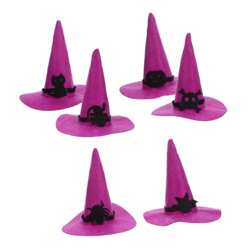GETAJGHSD 6 Stück Kleine Witch Hüte für Diy Dekorationen für Halloween Feiern Kreatives Basteln und Festliche Anlässe GETAJGHSD 6 Stück Kleine Witch Hüte für Diy Dekorationen für Halloween Feiern Kreatives Basteln und Festliche Anlässe von GETAJGHSD